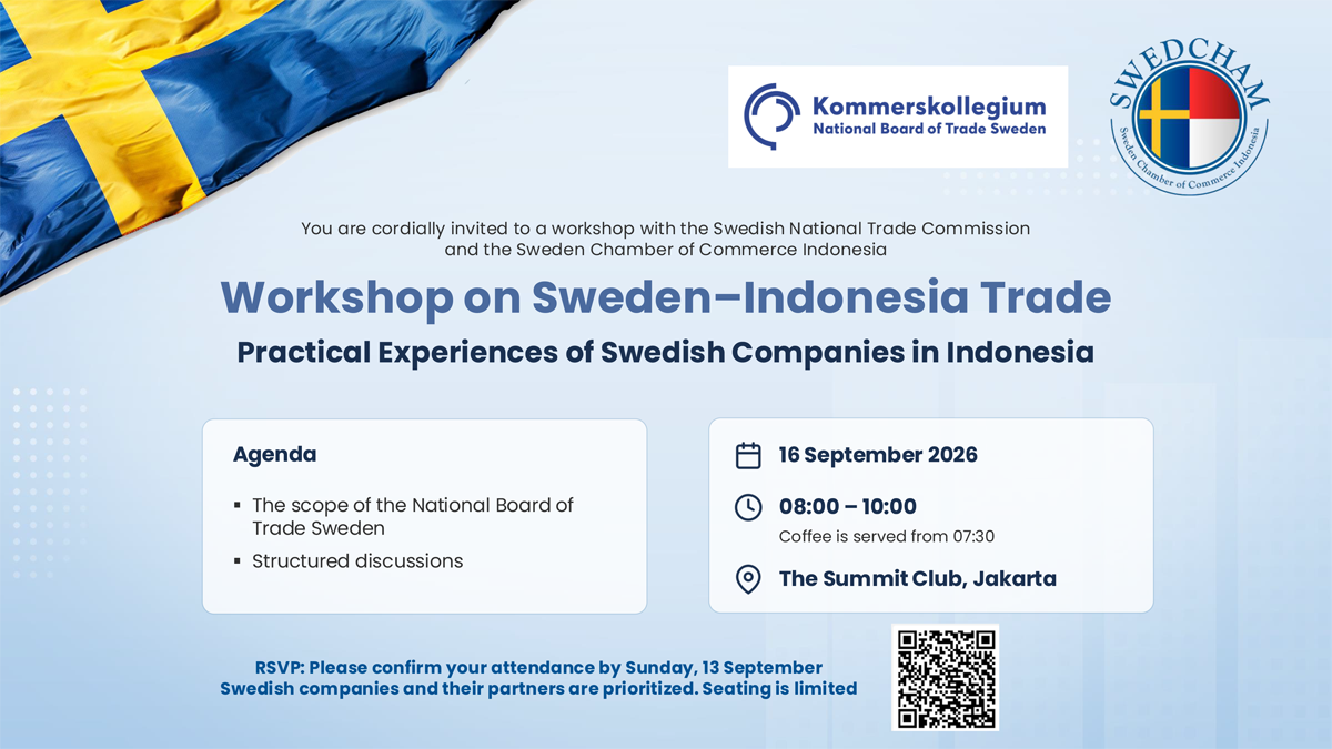 Workshop with the Swedish National Trade Commission - Kommerskollegium