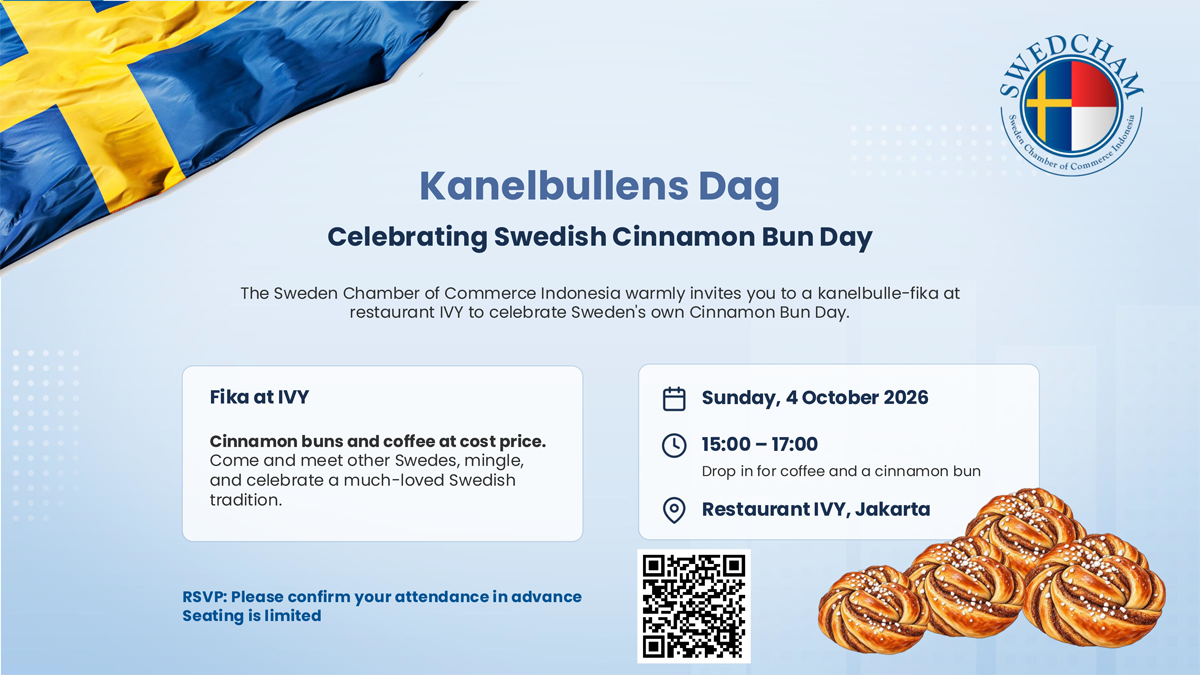Kanelbullens dag med svenska handelskammaren